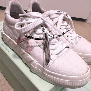 Off white designer sneakers
